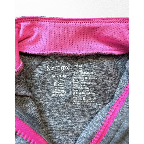 Gymboree Gray Zip-up Jacket, Size 3-4 - Picture 6 of 9
